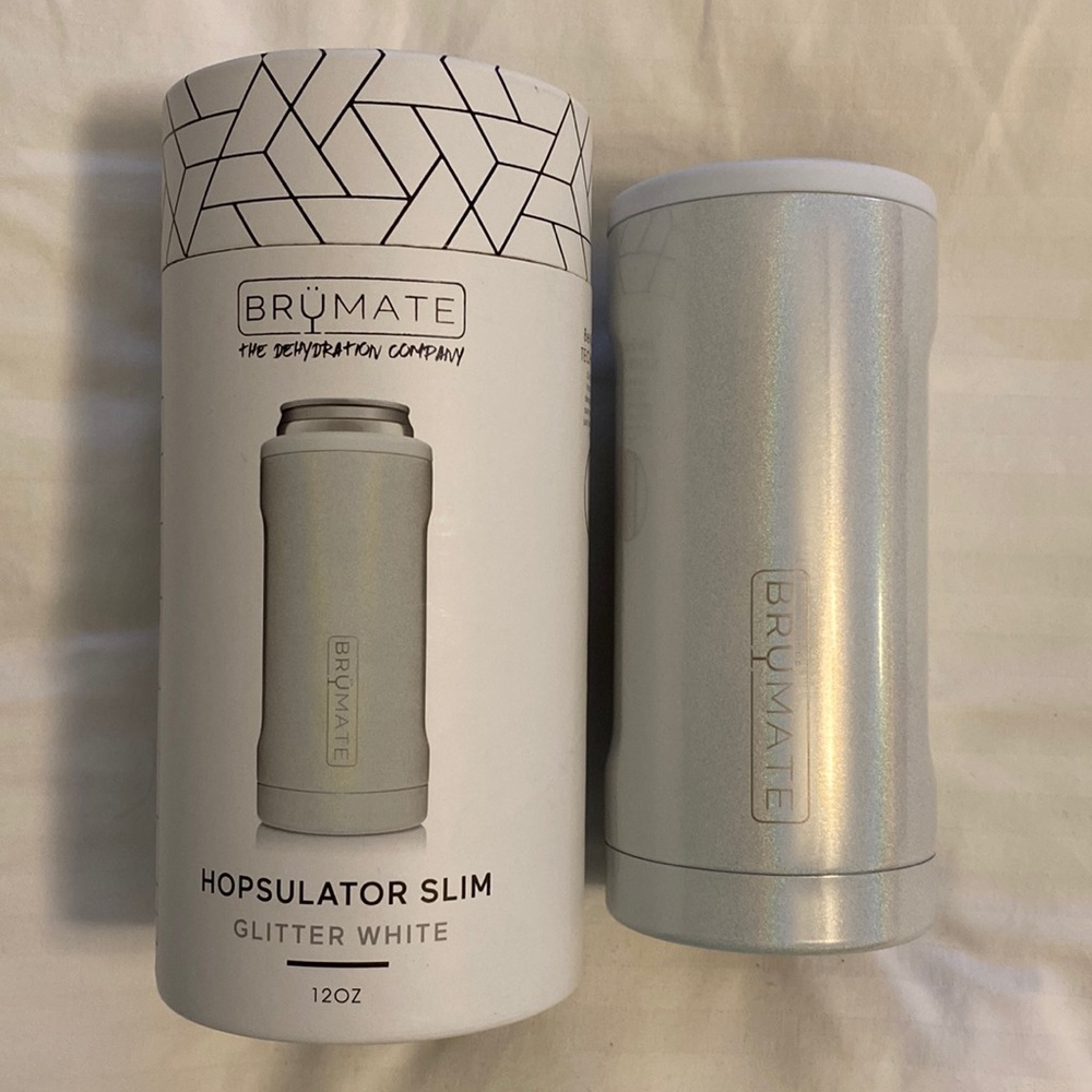 Bromate Hopsulator Slim Glitter White